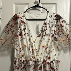 NWT Marseille Embossed Dress